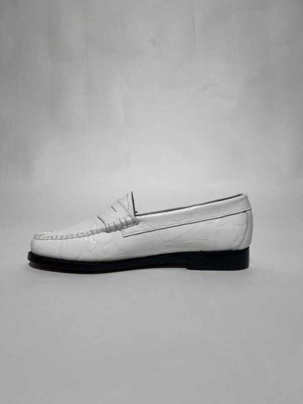 G.H. Bass Weejuns Penny Loafers Hearts (Hvid) – Dame | Sko