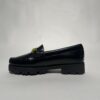 IMG_0244 G.H. Bass Weejuns 90's Lianna Horsebit Loafers (Sort/Gul) – Dame | Sko
