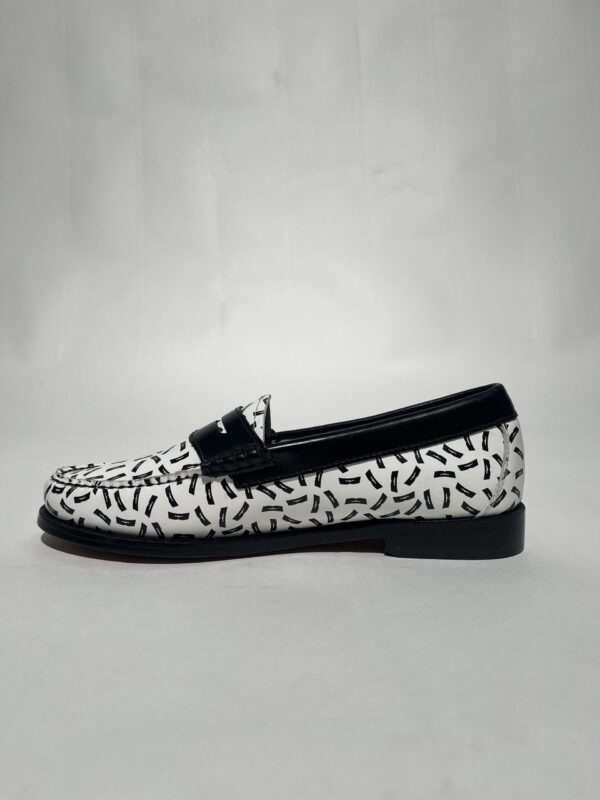 G.H. Bass Weejuns Penny Loafers (Hvid/Sort) – Dame | Sko