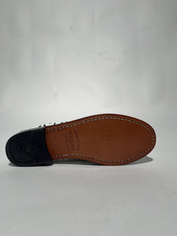 G.H. Bass Weejuns Penny Loafers (Hvid/Sort) – Dame | Sko