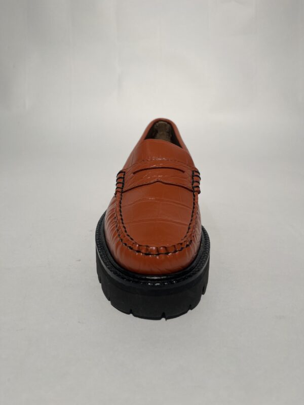 IMG_0271 G.H. Bass Weejuns 90s Penny Loafers Chunky (Brun/Sort) – Dame | Sko