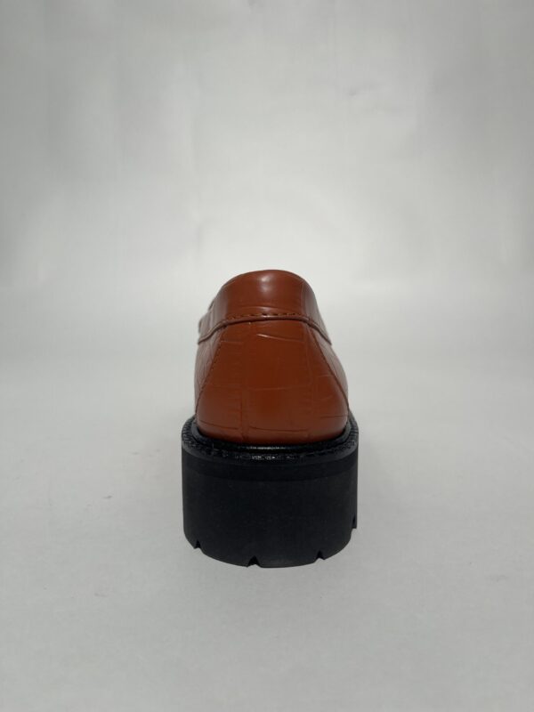 IMG_0272 G.H. Bass Weejuns 90s Penny Loafers Chunky (Brun/Sort) – Dame | Sko