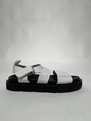 IMG_0274 G.H. Bass Weejuns Sandal (Hvid/Sort) – Dame | Sko