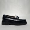 IMG_0302 G.H. Bass Weejuns 90s Penny Loafers Chunky (Hvid/Sort) – Dame | Sko