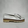 IMG_0317 G.H. Bass Weejuns 90's Esther Kiltie Tassel Loafers (Hvid) – Dame | Sko