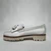 IMG_0318 G.H. Bass Weejuns 90's Esther Kiltie Tassel Loafers (Hvid) – Dame | Sko