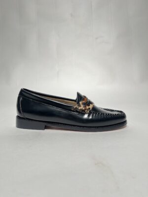 IMG_0322 G.H. Bass Weejuns Penny Loafers (Sort) – Dame | Sko