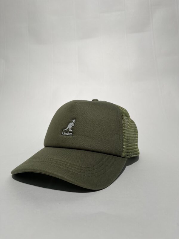 Kangol Kangaroo Trucker – Unisex | Olive | Hat