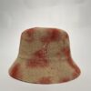 Kangol Tie Dye Knit Bucket – Unisex | lysrød og creme dye | Hat