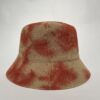Kangol Tie Dye Knit Bucket – Unisex | lysrød og creme dye | Hat