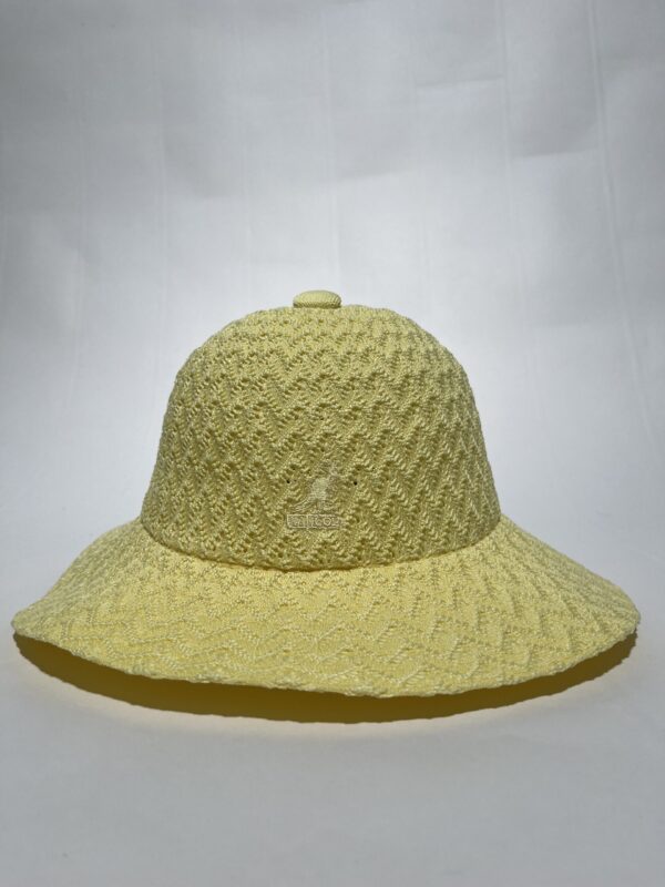 Kangol Tropic Zig Wide Brim Casual – Unisex | Gul | Hat