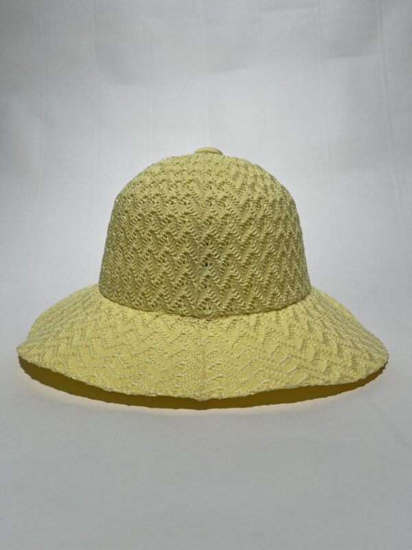 Kangol Tropic Zig Wide Brim Casual – Unisex | Gul | Hat