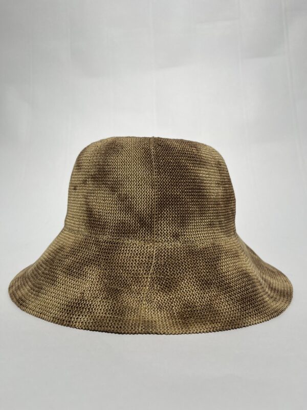 Kangol Tie Dye Knit Sun Hat – Unisex | Gul/brun | Hat