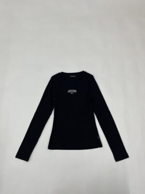 IMG_0682 Guess Jeans Langærmet T-shirt (Sort) – Dame | Trøje