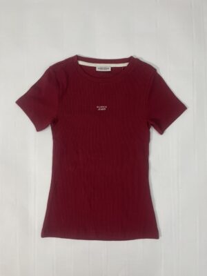 IMG_0725 Guess Jeans T-shirt (Bordeaux) – Dame | T-shirt