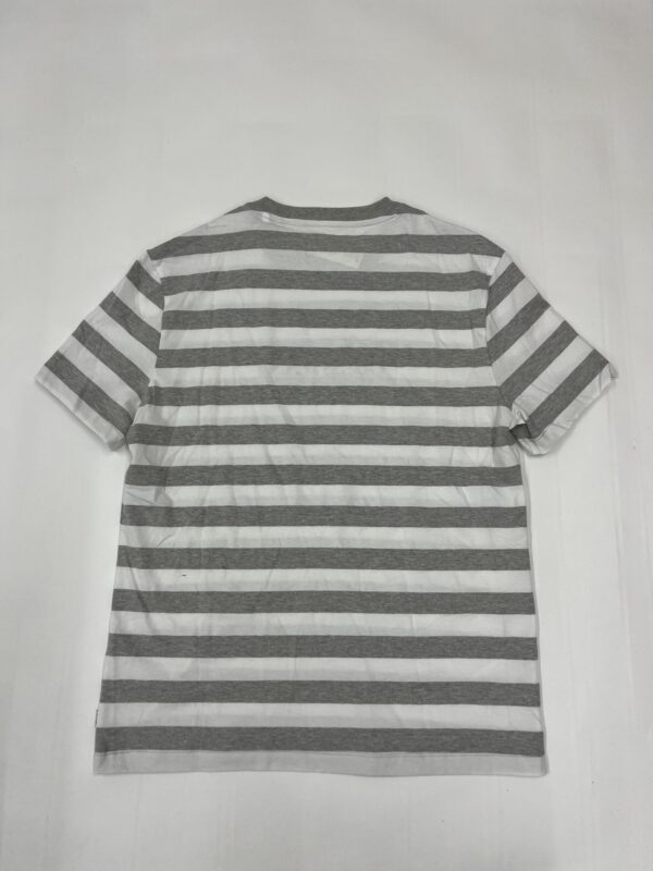 Guess Jeans Stribet T-shirt (Hvid/Grå) – Herre | T-shirt