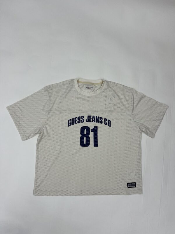 IMG_4920 Guess Jeans Baseball T-shirt (Hvid) – Herre | T-shirt