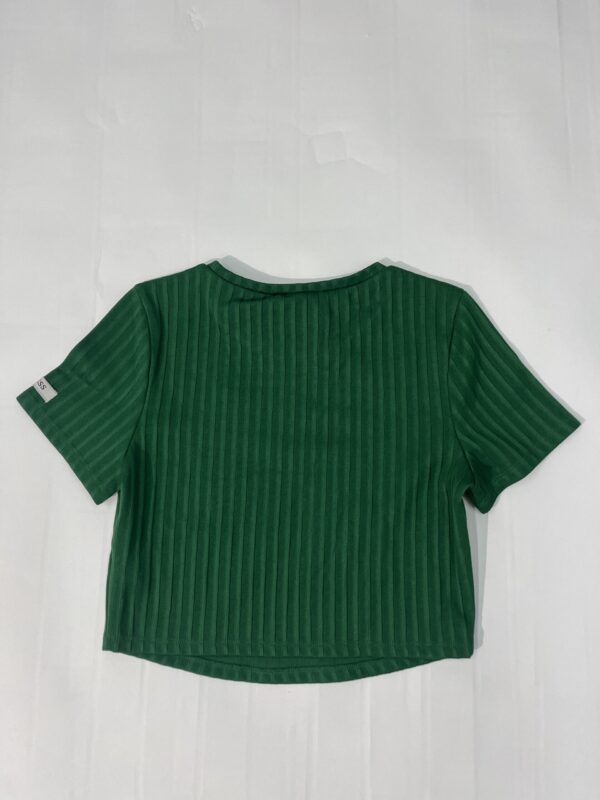 IMG_4950 2 Guess Jeans Cropped T-shirt (Grøn) – Dame | Top