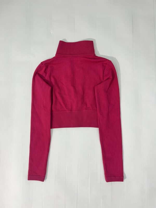 IMG_4954 2 Guess Jeans Top med V-udskæring (Lyserød) – Dame | Strik-top