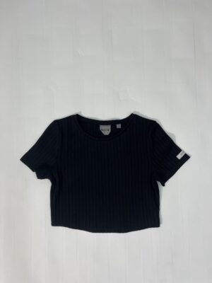 IMG_4965 Guess Jeans Cropped T-shirt (Sort) – Dame | Top