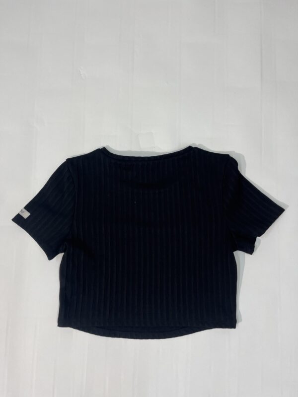 IMG_4967 Guess Jeans Cropped T-shirt (Sort) – Dame | Top