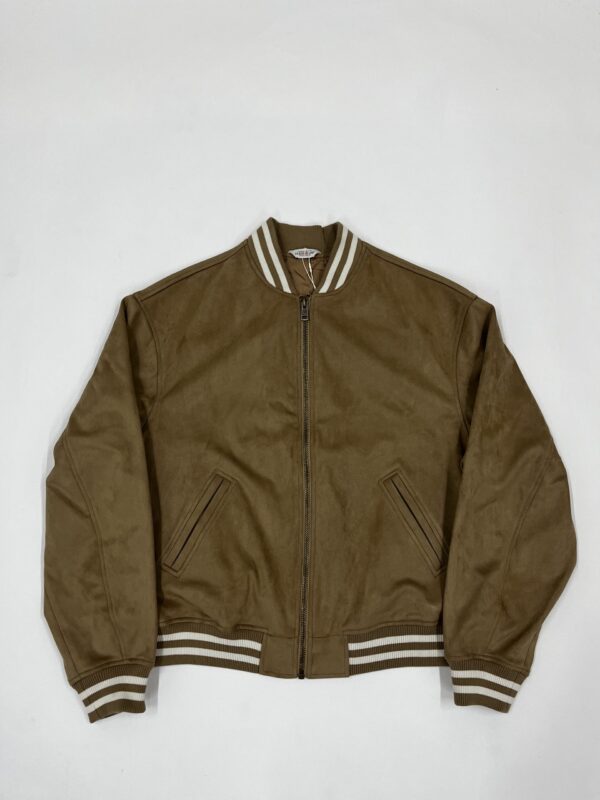 Guess Jeans Bomber Jacket m. zip (Brun) – Herre | Jakke