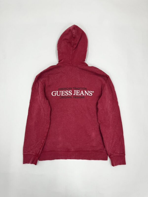 Guess Jeans Full-Zip Hoodie (Rød) – Herre | Sweat