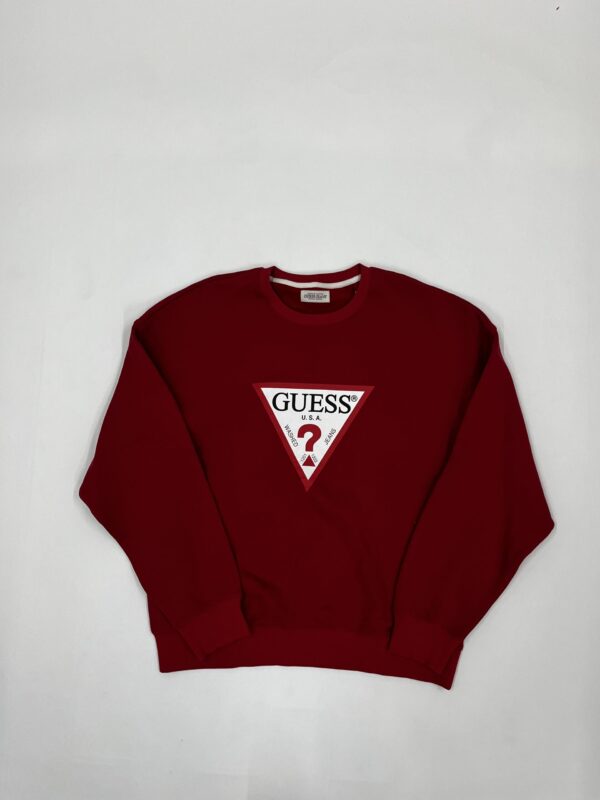 IMG_9852 Guess Jeans Sweatshirt (Rød) – Herre | Sweat