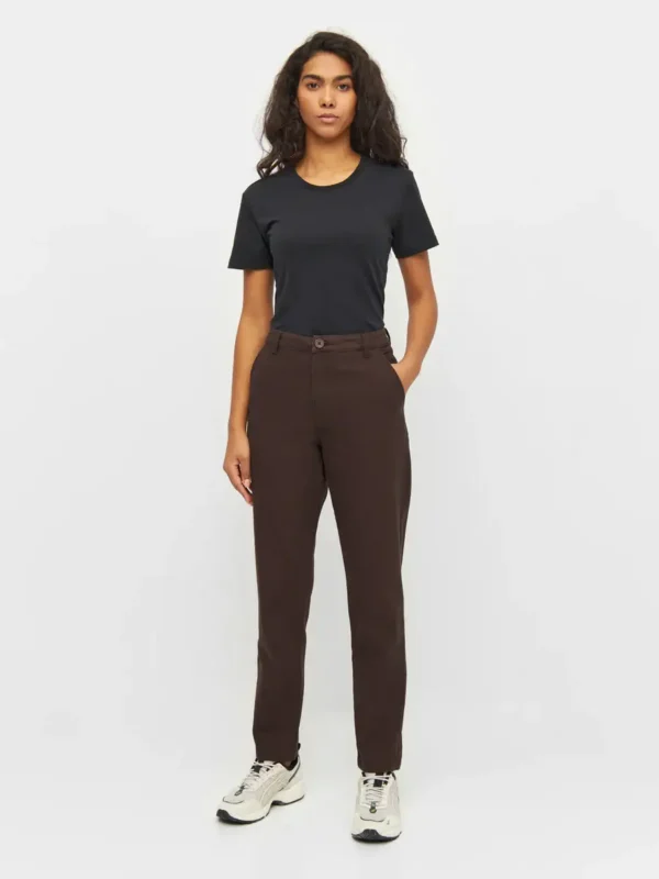 iris-9 KnowledgeCotton Apparel Iris Mom (Brun) – Dame | Bukser