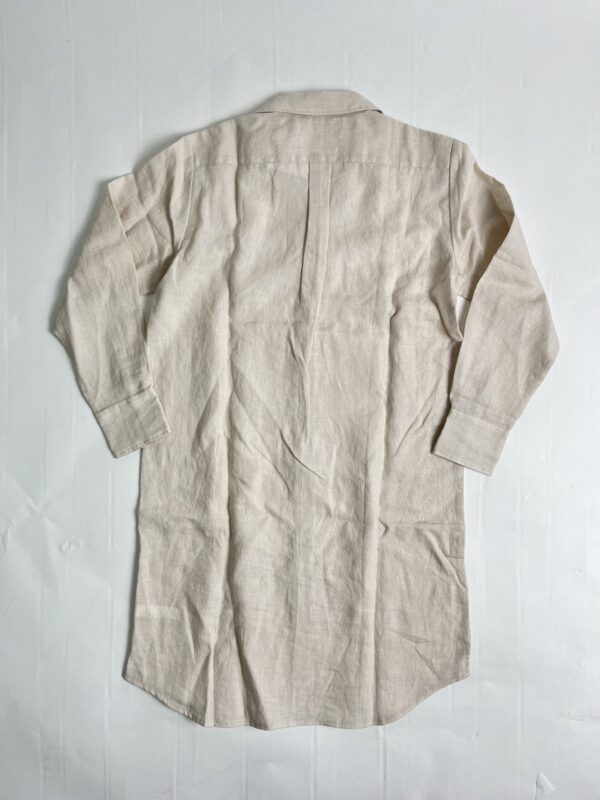 IMG_0220 KnowledgeCotton Apparel Skjortekjole (Cremehvid) – Dame | Kjole