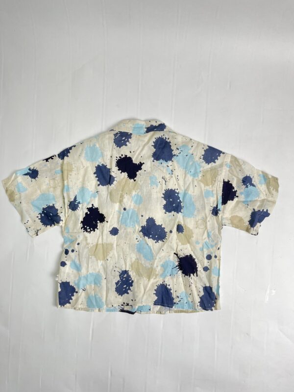 KnowledgeCotton Apparel Creme m. plet-print – Dame | Skjorte