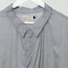AMOMENTO Nylon Short Sleeve Shirt (Blue Grey) - Herre