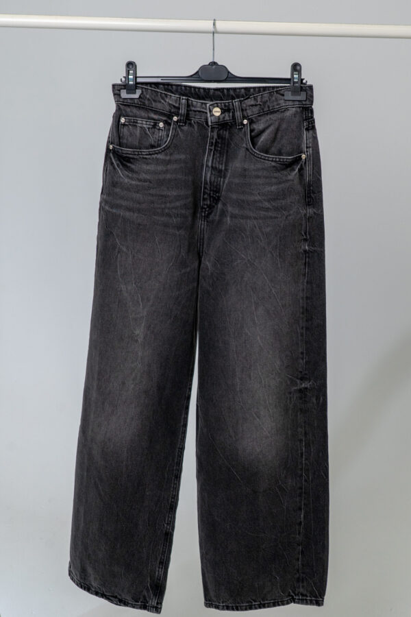 Han Kjøbenhavn Baggy Denim Jeans (Black Vein) - Unisex
