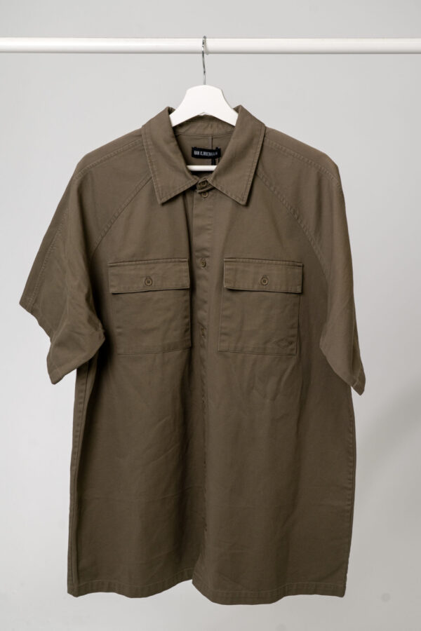 Han Kjøbenhavn Oversized Washed Shirt SS - Herre