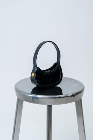 RECTO Leather Lipstick Tote Bag (Black) - Dame