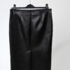 RECTO Faux Leather Signature Detail Low Rise Skirt - Dame